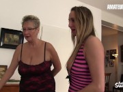 Big Ass Mature Babes Want To Get Fucked By The Same Man - AMATEUR EURO 1/16