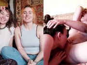 Ersties - Lesbische Squirting-Action mit Inanna und Zora aus Berlin