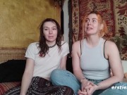 Ersties - Lesbische Squirting-Action mit Inanna und Zora aus Berlin 11/16