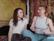 Ersties - Lesbische Squirting-Action mit Inanna und Zora aus Berlin 12/16