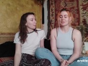 Ersties - Lesbische Squirting-Action mit Inanna und Zora aus Berlin 3/16