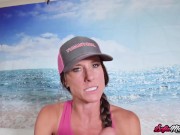 Seductive Cougar Strokes Hubbies Dick 16/16