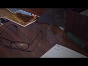 Domineering erotic night whipping in the woods and toy pleasure for doggystyled BDSM fetish sub 1/16