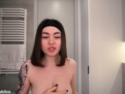 Woke up with a stranger in bed and got fucked again with cum in pussy 1/16