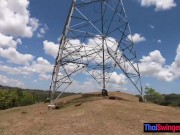 Thai GF could not wait to get her boyfriends big dick in her mouth in public 10/16