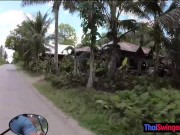 Thai GF could not wait to get her boyfriends big dick in her mouth in public 2/16