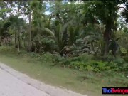 Thai GF could not wait to get her boyfriends big dick in her mouth in public 6/16