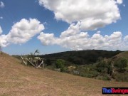 Thai GF could not wait to get her boyfriends big dick in her mouth in public 8/16