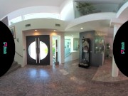 Beautiful Latina fucks an intruder in VR 2/16