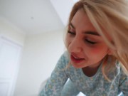 My whore step mom wakes me up in the best way she knows! 4/16