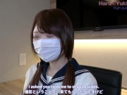 【素人】清純派セーラー服女子◯生が初援交でやられ放題中出しSEX /美少女/色白美乳/中出し/フル動画(46分)/일본여대생과질내사정섹스 3/16