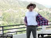 Busty Teen Gets Her Pussy Plumbed In Front Her Stepdad 3/16