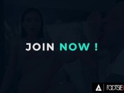 Busty Girl Gets Her Feet Covered In Cum 1/16