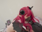 Succubus Liz Kyun is Coming to Suck all your Cum! Lewd Sound All over the Night 6/16