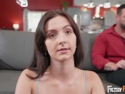 FILTHYFAMILY - Sexy Stepmom And Stepdad Have Taboo Threesome With Petite Teen 2/16