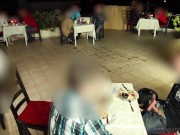 Public extreme! I pulled out his giant cock in the middle of the restaurant.... 2/16