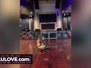My latest Caliente clothing optional resort adventure, behind porn scenes getting ready, poledance class & more - Lelu Love 11/16