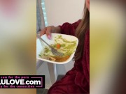 My latest Caliente clothing optional resort adventure, behind porn scenes getting ready, poledance class & more - Lelu Love 2/16