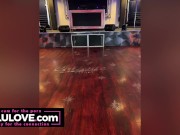 My latest Caliente clothing optional resort adventure, behind porn scenes getting ready, poledance class & more - Lelu Love 8/16