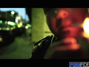 Hottie on the Street Finds Herself Getting Fucked By A Stranger 1/16