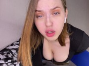 Sporty Girl With A Big Ass Masturbates. Shaking Orgasm Of Honey Sasha 3/16