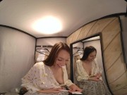 Sexy busty brunette lets you pound her ass in VR 3/16