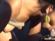 african couple loves extreme rough backseat fucking 10/16