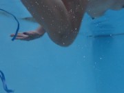 Russian blonde famous for a cock hot mom enjoys naked swimming 13/16