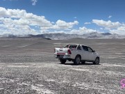 A public quickie blowjob leads to fucking petite girlfriend at home - Sammmnextdoor Date Night #15 1/16