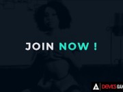 Horny Ebony Gets Her Asshole Pounded By 4 White Cocks 1/16