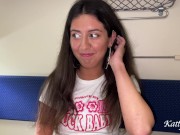 Публичный Пикап - Подцепил красотку на вокзале и Выебал ее в поезде 2/16