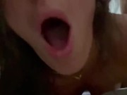 Je prends la bite de mon beau frère et tout son sperme dans ma chatte 😱 dirtytalk- AMATEUR SEXTWOO 3/16