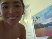 GFE Hookup and fucking hot Latina Amber Summer (Creampie POV) 3/16