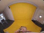 Kinky European blonde Rika Fane needs to feel your hot cum load on her inviting lips in Virtual Reality 4/16