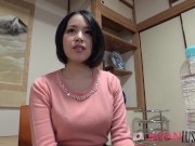 Ryoko Matsu is still in her professional work attire 14/16