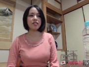 Ryoko Matsu is still in her professional work attire 15/16