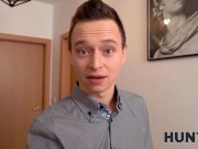 HUNT4K. Best friend sneaks into pussy of buddy's GF in front of him 6/16