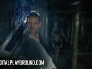 DigitalPlayground - Erik Everhard Fucks Rachel Starr While She Is Fixing Something In The Back Room 2/16