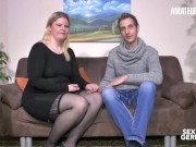 Hot Chubby Blonde Mary G Receives Hot Sex By Lover In Her Phat Pussy On Amateur Sex Tape - AMATEUR EURO 2/16