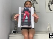Dirtytalking slut humiliates small cocks 3/16