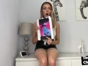 Dirtytalking slut humiliates small cocks 5/16