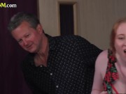 Amateur babe drilled in front of voyeurs 13/16