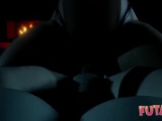 Horny Futanari Fucked Hot Babe 16/16