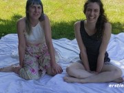 Ersties - Hot Babes Play Outdoors Together 5/16