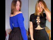 A Girl With A Juicy Ass Cums While At Home Alone 1/16