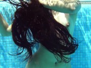 Andreina De Luxe is a beautiful Columbian swimming naked 15/16