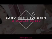 Two Gorgeous Girls Lick Finger And Dildo Each Other While Gaming 1/16