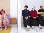 She wants Spanish cocks! Mei has a great time with 'em 3/16