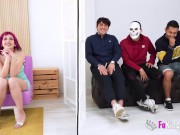 She wants Spanish cocks! Mei has a great time with 'em 6/16