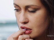 Demi Gets Naked on the Nude Beach 15/16